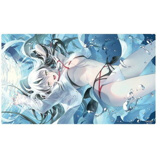 クラスター カードゲームプレイマット ☆『水着 景虎/Illust：光崎』★ 【エアコミケ2】の画像