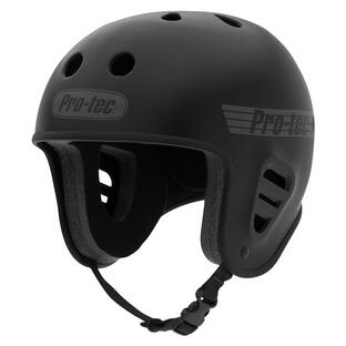 PRO-TEC プロテック FULL CUT MATTE BLACK ヘルメット マットブラック フルカット 黒 プロテクター PROTEC スケートボード スケボー パーク BMX（2103）の画像