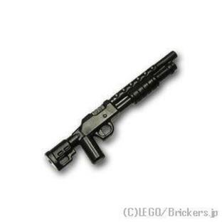 レゴ カスタムパーツ ショットガン モスバーグ590：ブラック | lego 互換 ミニフィギュア 人形 ミリタリー 武器 銃の画像