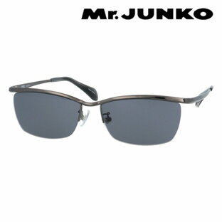 Mr.JUNKO ミスタージュンコ サングラス MJS-085 col.1/2/3 57mm UVカット 紫外線カット オプションで度付きカラーレンズに変更可能 3colorの画像