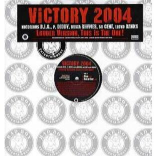 【レコード】P Diddy, The Notorious B.I.G., 50 Cent, Busta Rhymes & Lloyd Banks - VICTORY 2004 (LOUDER VERSION) 12" US 2004年リリースの画像