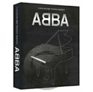 [楽譜] アバ／デラックス・ピアノ曲集(39曲収録)【布製ハードカヴァー版】《輸入ピアノ楽譜》【送料無料】(ABBA - Legendary Piano Series)《輸入楽譜》の画像