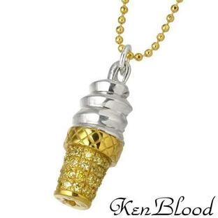 ケンブラッド KEN BLOOD ソフトクリーム シルバー ネックレスの画像