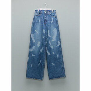 MASU 【エムエーエスユー】 "MASUBOYS" FEATHER BAGGY JEANS INDIGO (MBFW-PTB224L)24AW 24秋冬 新作 デニムパンツ デニム ワイドデニム バギーパンツ バギーデニムの画像