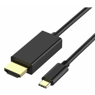 Type-C HDMI 変換ケーブル アダプター HDMI USB C 1.8m USB 4k 対応 iPhone15 シリーズ MacBook Pro 2020/2019/2018 MacBook Air/iPad Pro 2018 Surface Book2などの画像