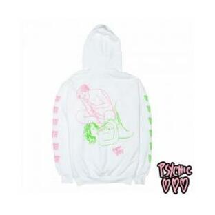 【PSYCHIC HEARTS/サイキックハーツ】THE MEETING PLACE PULLOVER HOODIE パーカー / WHITE ホワイト 白の画像