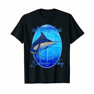 海釣り 釣り 湾岸ブリーズ フロリダ オフショアフィッシュ Tシャツの画像