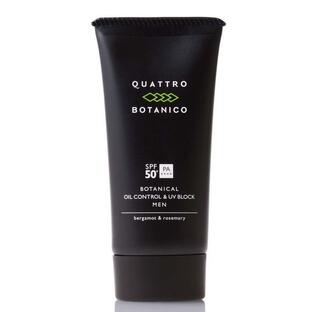 クワトロボタニコ （ 日焼け止め メンズ ） ボタニカル オイルコントロール ＆ UVブロック 男性 スキンケア ウォータープルーフ 敏感肌の画像
