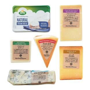 チーズ 詰め合わせ 食べ比べ おつまみ 世界のチーズ 6種類セット アソート ワイン ゴルゴンゾーラ ゴーダチーズ パルミジャーノの画像
