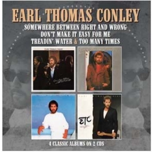 Earl Thomas Conley/Somewhere Between Right And Wrong/Don't Make It Easy For Me/Treadin' Water/Too Many Times[MRLL82D]の画像