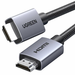 UGREEN 改良モデル ハイスピードHDMIケーブル 4K 60Hz HDMI2.0 プレミアムアルミ合金 イーサネット ARC 4K フルHD 1080P 3D PS5 PS4 Xbox Switch テレビ プロジェクター モニター AVアンプなど適用 HDMI ケーブル 3mの画像