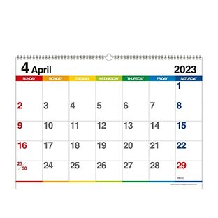 エトランジェディコスタリカ 2023年 カレンダー 4月始まり B3 0104-CLE43-B3-02の画像