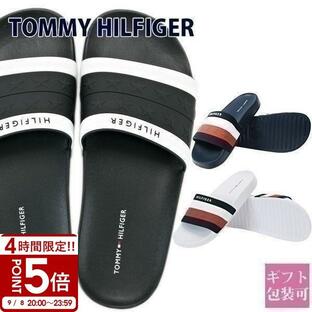 トミーヒルフィガー TOMMY HILFIGER 靴 サンダル 正規品 フラッグ ロゴ シャワーサンダル ビーチサンダル tw DULCEの画像