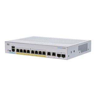 シスコシステムズ (Cisco) スイッチングハブ 8ポート スマートスイッチ PoE/PoE+ ギガビット 金属筐体 静音ファンレス 国内正規代理店品 法人向け 制限付きライフタイム保証 CBS250-8FP-E-2G-JPの画像