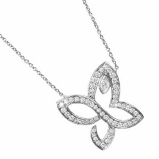 HARRY WINSTON ハリーウィンストン インフィニット リリー クラスター Pt950プラチナの画像