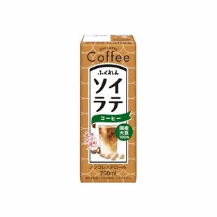 ふくれん 国産大豆ソイラテコーヒー 200ml×24本の画像
