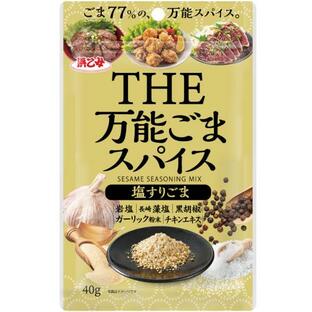 ポイント消化 送料無料 万能 手軽 簡単 かけるだけ 味決まる 万能ごまスパイス 塩すりごま40g(1袋) メール便 ギフト クーポンの画像