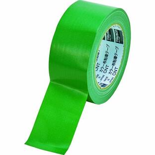 TRUSCO(トラスコ) カラー布粘着テープ 幅50mm長さ25m グリーン CNT-5025-GNの画像