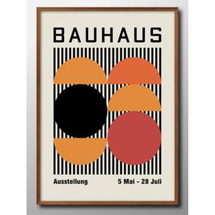 アート ポスター おしゃれ 絵画 インテリア BAUHAUS バウハウス BAUHAUS 北欧 A3サイズ インテリア 管理ID:14468の画像