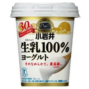 小岩井乳業 生乳(なまにゅう)100％ヨーグルト 400gの画像