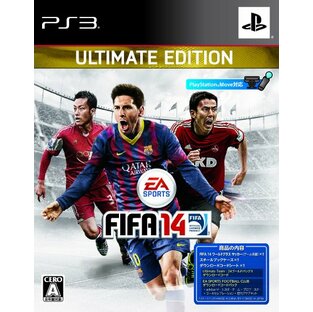 FIFA14 ワールドクラスサッカー Ultimate Edition (Ultimate Team:24 ゴールドパックス ダウンロードコード、adidas オールスターチーム ダウンロードコード、プロブースター ダウンロードコード、ゴールセレブレーション ダウンロードコード、歴代クラブキット ダウンロードコード、レオ・メッシ スチールブックケース 同梱) - PS3の画像