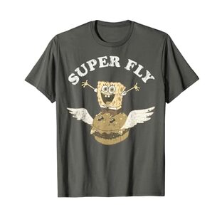 スポンジボブ スーパーフライ クラビーパティ Tシャツの画像