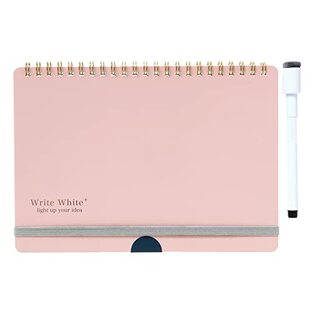 学研ステイフル ホワイトボード ノート Write Whiteプラス A5 ピンク BD12015の画像