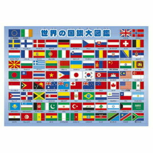 パズル ピクチュアパズル 世界の国旗大図鑑 エポック社の画像