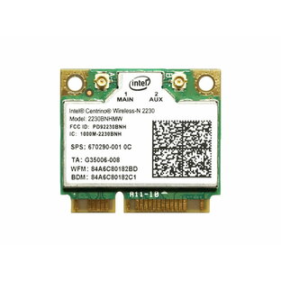 HP純正 670290-001 Intel Centrino Wireless-N 2230 802.11b/g/n + Bluetooth 4.0 無線LANカード 2230BNHMW for HPの画像