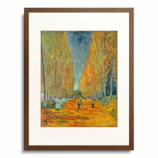 フィンセント・ファン・ゴッホ Vincent Willem van Gogh 「アリスカンの並木道、アルル The Alyscamps, Arles. 1888」の画像