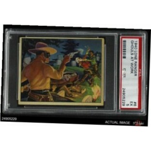 【品質保証書付】 トレーディングカード 1940 Lone Ranger #6 Ghouls at Work PSA 5 - EXの画像