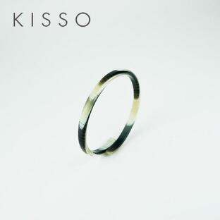 キッソオ ブレスレット 386 ボーン メガネ素材のブレスレット 鯖江 KISSOの画像