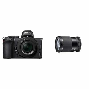 Nikon ミラーレス一眼カメラ Z50 レンズキット NIKKOR Z DX 16-50mm f/3.5-6.3 VR付属 Z50LK16-50 & シグマ(Sigma) 16mm F1.4 DC DN Zマウントの画像