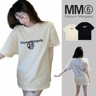 MM6 Maison Margiela マルタンマルジェラ 新作 MM6 バブルプリント Tシャツ 半袖 メンズ レディース 春夏 人気 おすすめの画像