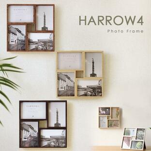 HARROW4・ハロウ4 フォトフレーム（magnet マグネット 写真立て シンプル ナチュラル 木製 ウッド L版）の画像