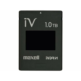 マクセル iVDR-S規格対応リムーバブル・ハードディスク 1.0TB(ブラック)maxell カセットハードディスク「iV(アイヴィ)」 M-VDRS1T.E.BKの画像