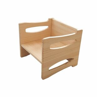 アルファタカバ 3wayチェア 完成品 日本製 子供 椅子 木製 ローチェア 子供用 椅子 踏み台 子供 椅子 高さ調整 子供いす こどもいす 低い 子供椅子 木 子供用椅子 大川家具 キッズチェア 大人も使えるの画像