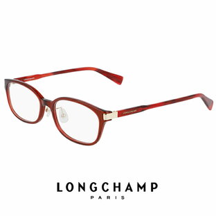 ロンシャン レディース メガネ lo2652j 602 longchamp 眼鏡 ジャパンフィットモデル [ 度付き,ダテ眼鏡,クリアサングラス,老眼鏡 として対応可能 ] 赤縁 赤ぶち フレーム ウェリントン型の画像