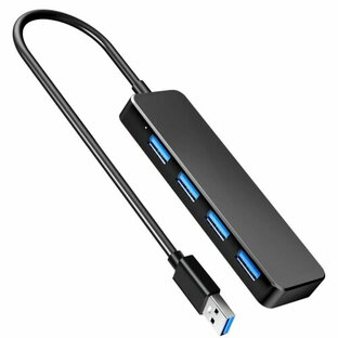 USB ハブ Chayoo USB Hub USB3.0 4ポート搭載 5Gbps高速転送 バスパワー USB増設 USBポート不足解消 繋ぐだけで利用可能 コンパクト 軽量設計 ノートPC適用 Mac OS/Windows/Chromebook/Linuxなどに対応の画像