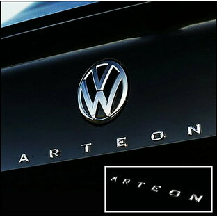 【 送料無料 】 】VW フォルクスワーゲン アルテオン Arteon 3D アルファベット リア エンブレム 3色選択可能 ドレスアップの画像