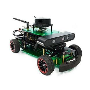 Yahboom Raspberry Pi,Jetson Nano,TX2-NX,Xavier NX AI Professionally Programmable Ackerman Steering Structure ROS Robot Kit for Adults (R2 Standard Verの画像
