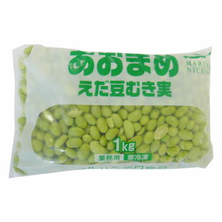 【最大2,000円OFFクーポン 20日20時～】【冷凍】マルハニチロ 青豆（枝豆むき身）1kgの画像