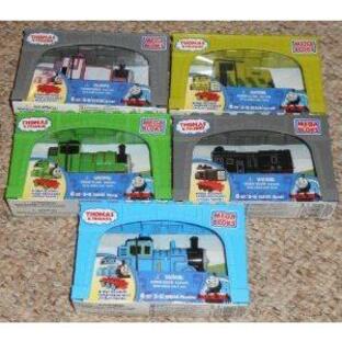 Thomas & Friends - 5 フィギュア 人形 Buildable Train Collection (Thomas, Rosie, Scruff, Diesel, &の画像