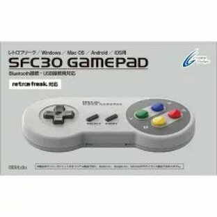 8BITDO SFC30 GamePad スーパーファミコンコントローラー (レトロフリーク、Windows 7/8/10/11、Mac OSX、Android、iOS（iCade）搭載のパソコン、タブレット端末対応)の画像