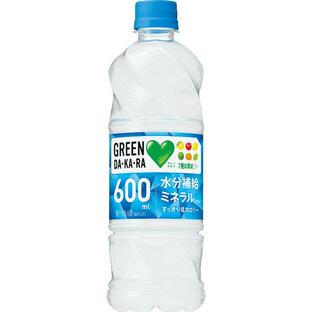 サントリー GREEN DA・KA・RA 600ml 冷凍兼用 24本 | 飲料 ドリンク 飲み物 ペットボトル スポーツドリンク 清涼飲料水 DAKARA グリーンダカラ 熱中症対策の画像