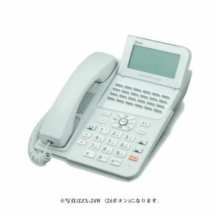 NTT東日本 ZX ZX-「18」キーIP電話機-「1」「W」 ZX-(18)IPTEL-(1)(W) ※ホワイトの画像
