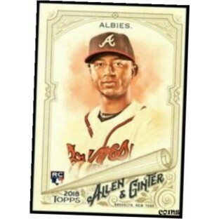 【品質保証書付】 トレーディングカード #116 Ozzie Albies RC Rookie Card Atlanta Bravesの画像