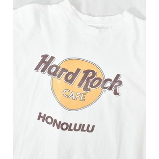 【ヴィンテージ古着】80's Hard Rock CAFE / ハードロックカフェ ロゴ プリントTシャツ USA製 ホノルルの画像