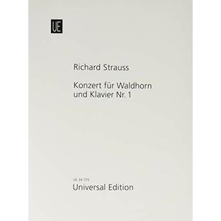 リヒャルト・シュトラウス : ホルン協奏曲 (ホルン、ピアノ) ユニバーサル出版の画像