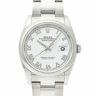 ロレックス ROLEX デイトジャスト 36 126200 ホワイトローマ文字盤 新品 腕時計 メンズの画像